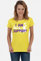 I am rhe support_koszulka damska