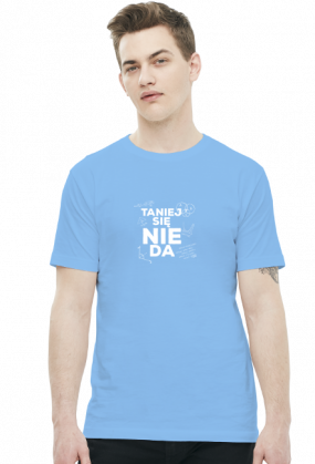 TANIEJ SIĘ NIE DA - białe logo