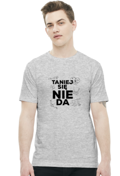 TANIEJ SIĘ NIE DA - czarne logo