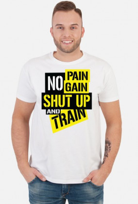 No pain no gain2_koszulka męska