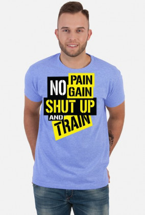 No pain no gain2_koszulka męska