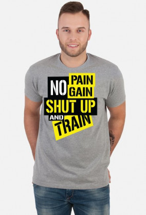 No pain no gain2_koszulka męska