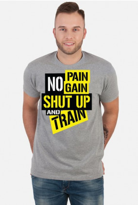 No pain no gain2_koszulka męska