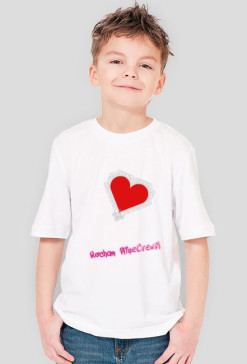 Koszulka "Kocham MineCrew.pl"