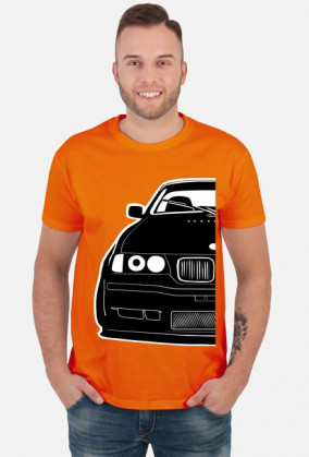 Half of BMW E36 (koszulka męska)