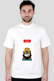 Clash Royale Koszulka Białą męska