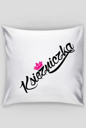Księżniczka (poszewka) ciemna grafika