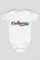 Księżniczka (body niemowlęce) ciemna grafika