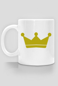 Kubek ze złotym logo