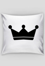 Poduszka z czarnym logo