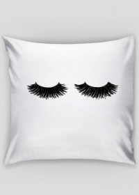 Eyelashes pillow