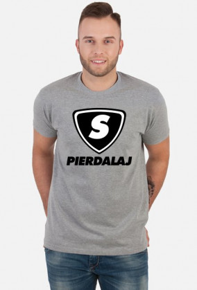 Spierdalaj (koszulka męska) ciemna grafika