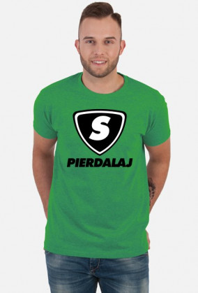 Spierdalaj (koszulka męska) ciemna grafika