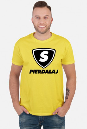 Spierdalaj (koszulka męska) ciemna grafika
