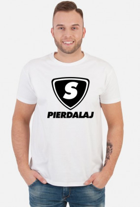 Spierdalaj (koszulka męska) ciemna grafika