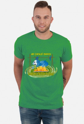 Aby zapalić innych samemu trzeba płonąć