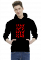 BLUZA Z KAPTUREM MĘSKA V0046-3