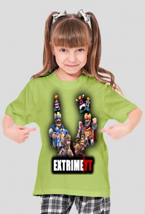 Koszulka dziewczęca ExtrimeYT
