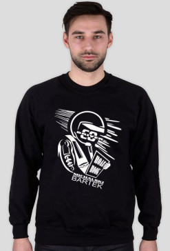 Bluza White Logo - Bartek Michalski Rally Co-Driver