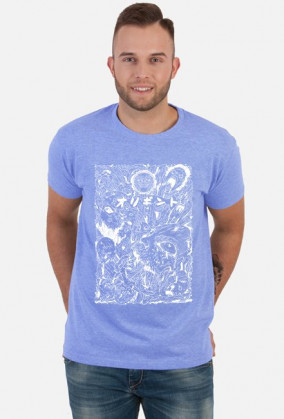 Horror Manga - Straszny Nadruk - Prezent dla fana anime / Otaku