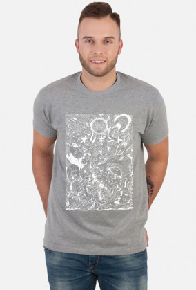 Horror Manga - Straszny Nadruk - Prezent dla fana anime / Otaku