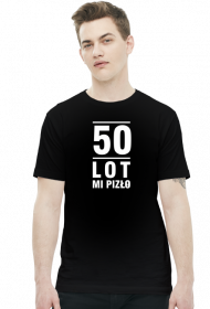 T-shirt z napisami na 50 urodziny