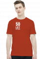 T-shirt z napisami na 50 urodziny