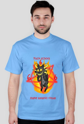 Fuck School Make Satanic Ritual T-shirt
