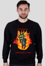 Fuck School Make Satanic Ritual Longsleeve 2