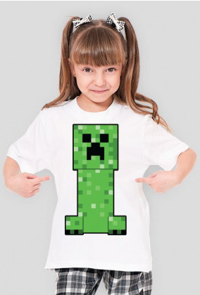 Koszulka dziewczęca Creeper