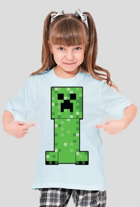 Koszulka dziewczęca Creeper
