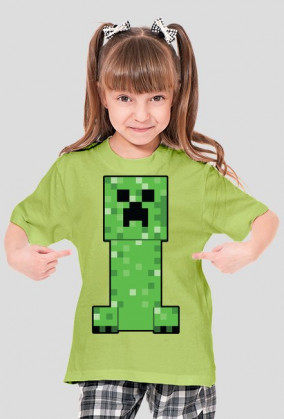 Koszulka dziewczęca Creeper