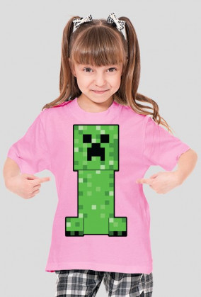 Koszulka dziewczęca Creeper