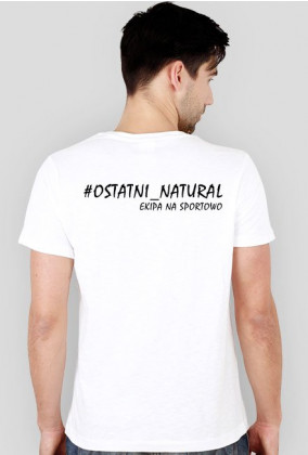 koszulka OSTATNI_NATURAL white