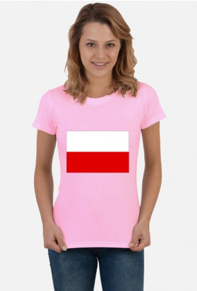 FUNPAL - KOSZULKA FLAGA PL damska