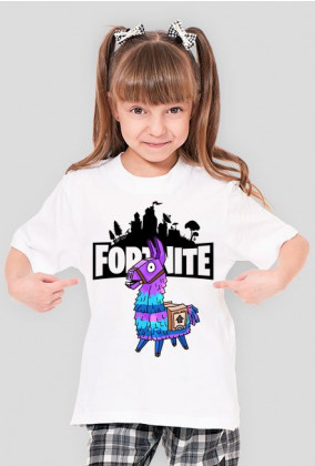 Koszulka dla dziewczynki Fortnite Funny3