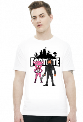 Koszulka Męska BEST DUO Fortnite