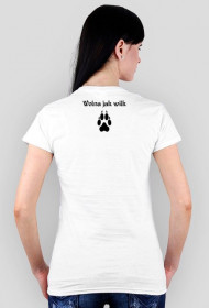 Koszulka Wilk "Wolna jak wilk"
