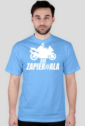 KOSZULKA "SIĘ ZAPIER#ALA" BIAŁy