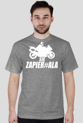 KOSZULKA "SIĘ ZAPIER#ALA" BIAŁy