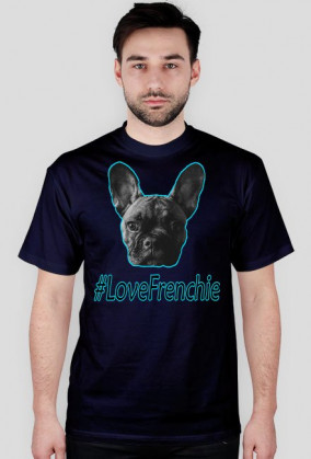 Koszulka "#LoveFrenchie"