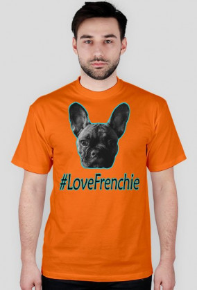 Koszulka "#LoveFrenchie"