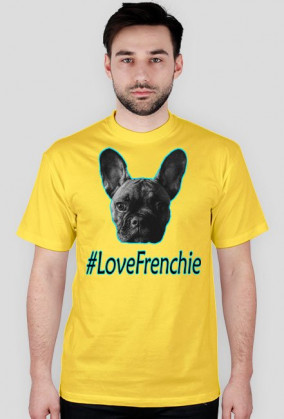 Koszulka "#LoveFrenchie"