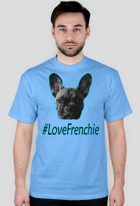 Koszulka "#LoveFrenchie"