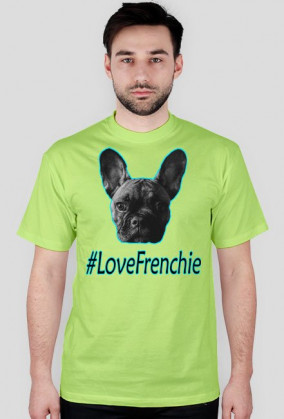 Koszulka "#LoveFrenchie"