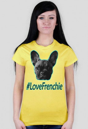 Koszulka "#LoveFrenchie"