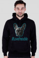 Bluza z kapturem "#LoveFrenchie"