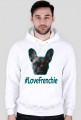 Bluza z kapturem "#LoveFrenchie"