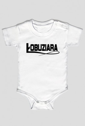 Łobuziara (body niemowlęce) ciemna grafika