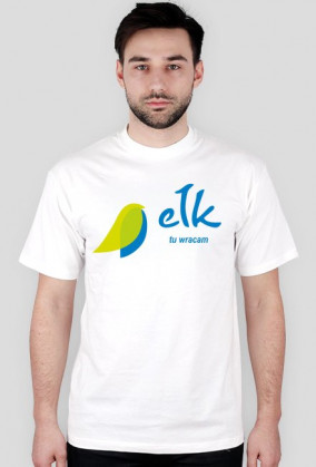 Koszulka z logo Ełk tu wracam